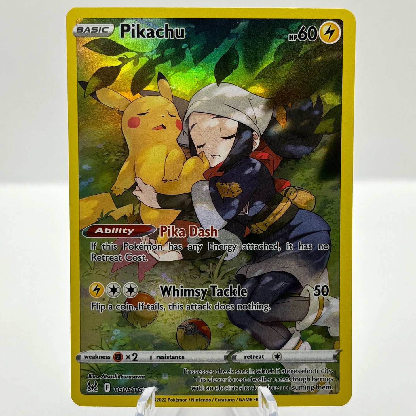 Pikachu - SWSH11: Lost Origin Trainer Gallery (SWSH11: TG) Single Card