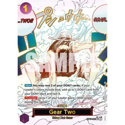 Gear Two (Alternate Art) - A Fist of Divine Speed (OP11)
