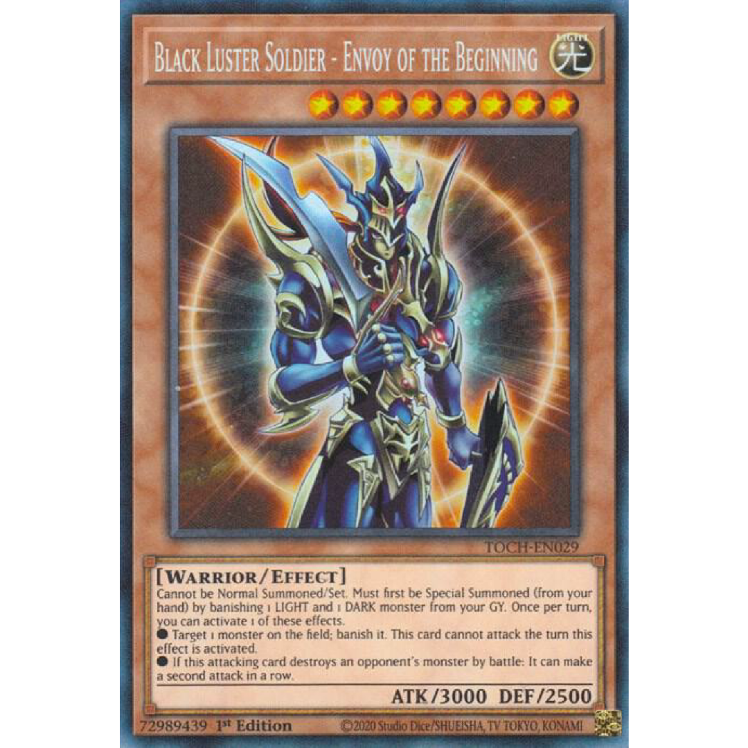 Black Luster Soldier - Envoy of the Beginning (CR) - Toon Chaos (TOCH)
