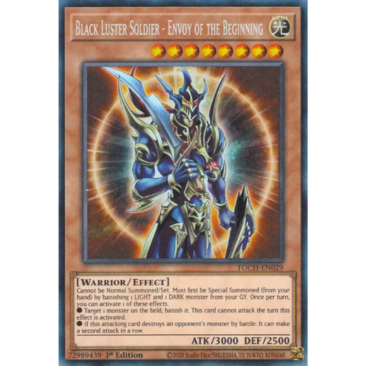 Black Luster Soldier - Envoy of the Beginning (CR) - Toon Chaos (TOCH)
