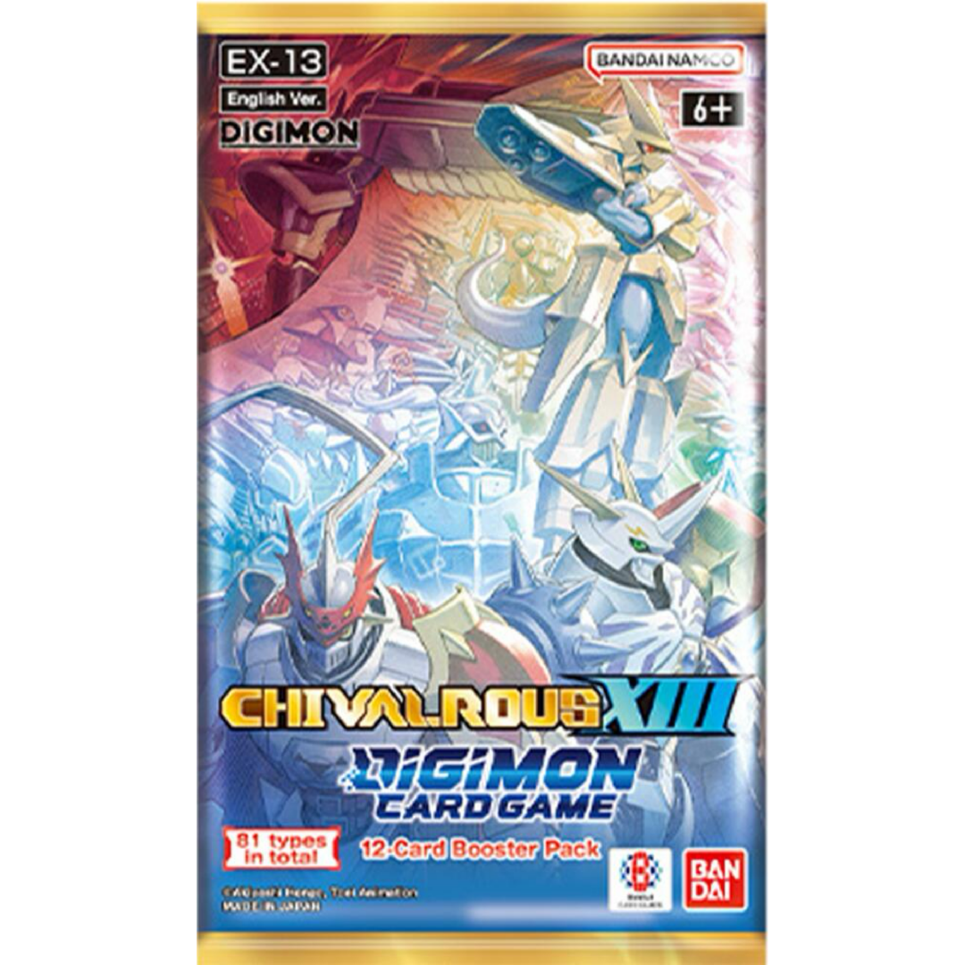 Digimon Chivalrous XIII - Booster Pack