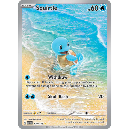 Squirtle - 170/165 - SV: Scarlet & Violet 151 (MEW)
