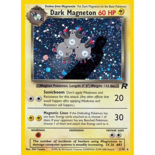 Dark Magneton (11) - Team Rocket (TR)