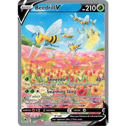 Beedrill V (Alternate Full Art) - SWSH10: Astral Radiance (SWSH10)