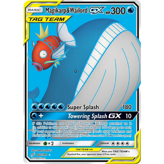 Magikarp & Wailord GX (Full Art) - SM - Team Up (SM9)