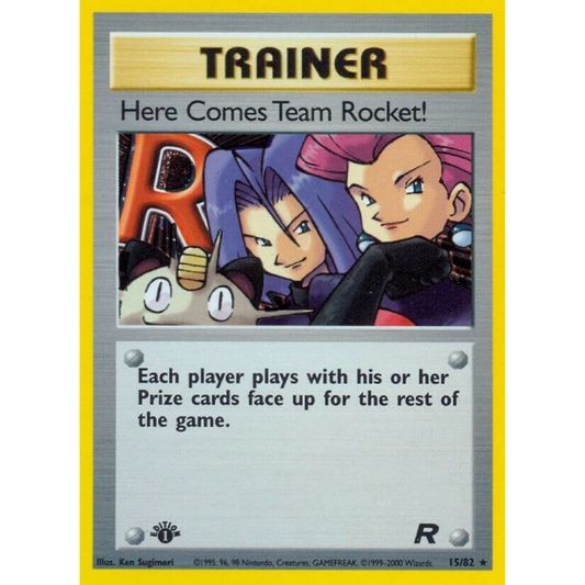 Here Comes Team Rocket! (15) - Team Rocket (TR) Near Mint