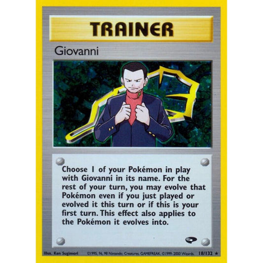 Giovanni (18) - Gym Challenge (G2) Lightly/Moderately Played