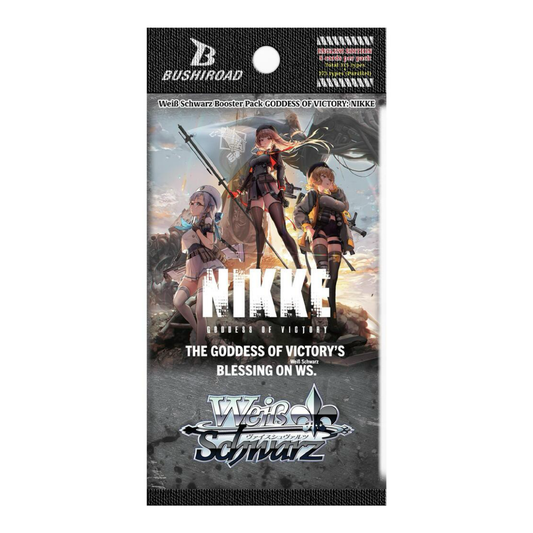 Weiss Schwarz Nikke Goddess of Victory English Booster Pack