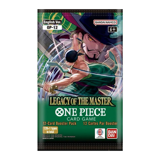 One Piece OP12 Card Game: Legacy of the Master Booster Pack