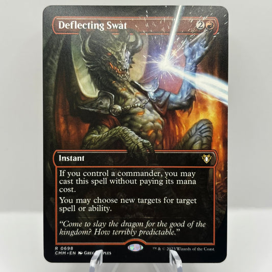 Deflecting Swat (Borderless) - Commander Masters Single Card