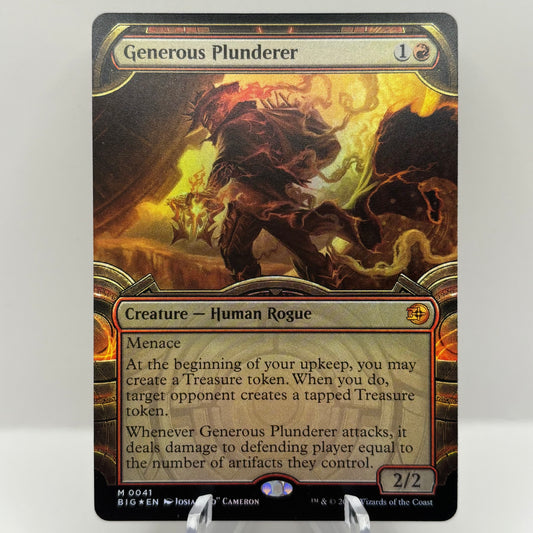 Generous Plunderer (Showcase) - Outlaws of Thunder Junction: The Big Score Single Card