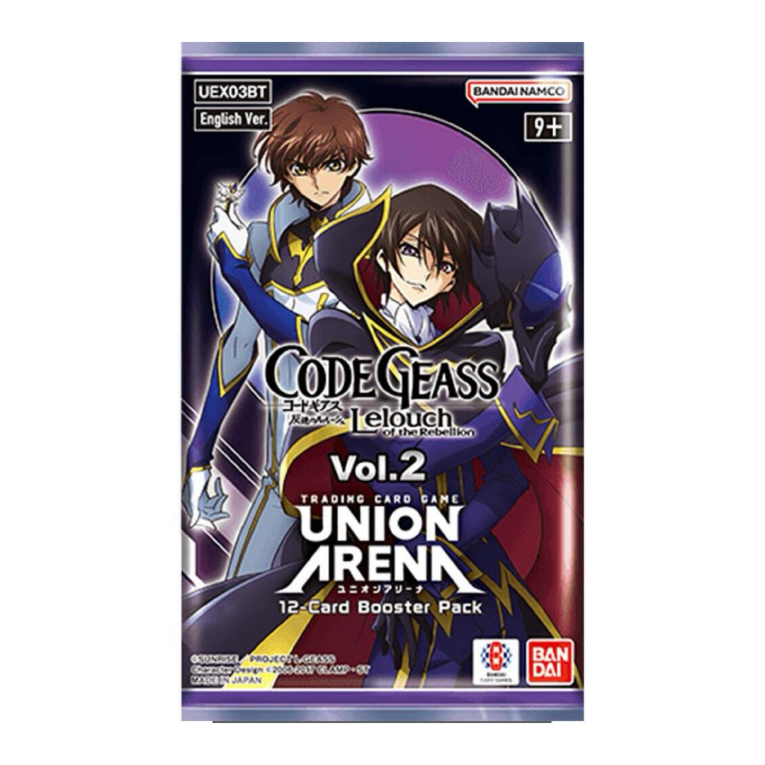 Union Arena: Code Geass Lelouch of the Rebellion Vol.2 Booster Pack