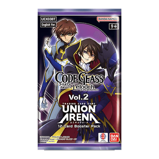 Union Arena: Code Geass Lelouch of the Rebellion Vol.2 Booster Pack