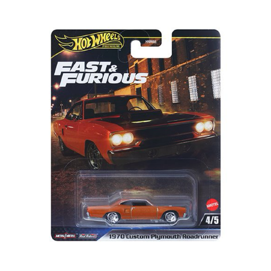 Hot Wheels Fast and Furious 1970 Custom Plymouth Roadrunner