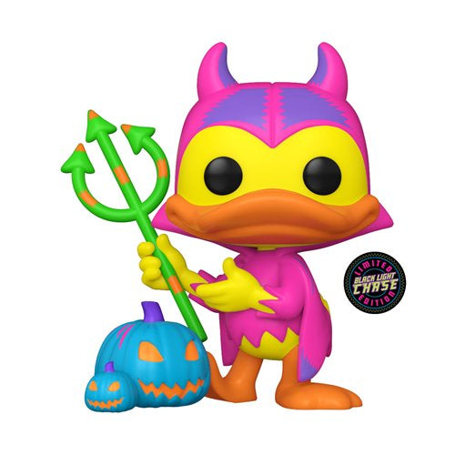 Mickey and Friends Devil Donald with Pumpkin Funko Pop! Vinyl Figure #1446 - Specialty Series CHASE