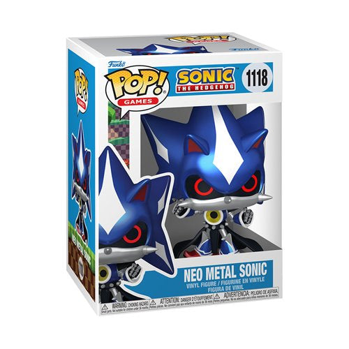 Sonic the Hedgehog Neo Metal Sonic Metallic Funko Pop! Vinyl Figure #1118