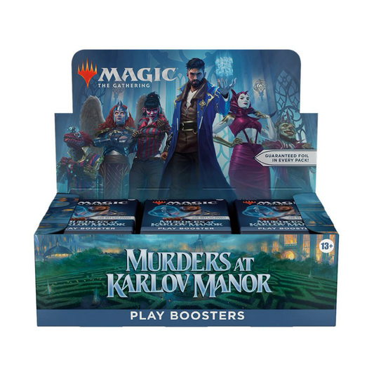 Magic The Gathering: Murders at Karlov Manor Play Booster Display