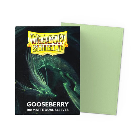 Dragon Shield: Matte Dual Gooseberry 100ct