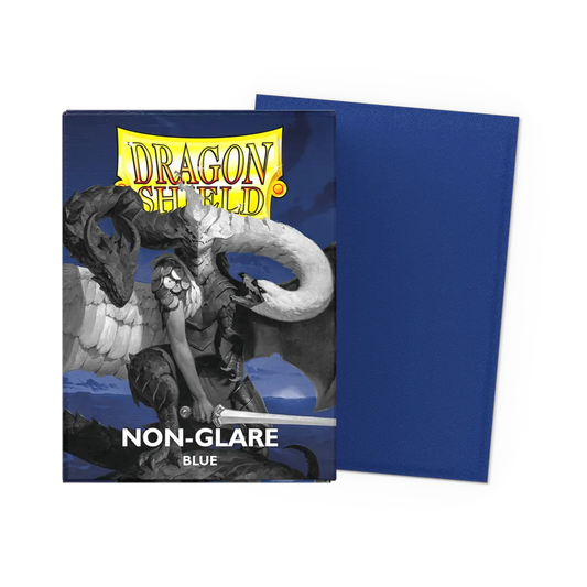 Dragon Shield: Matte Non-Glare Blue 100ct