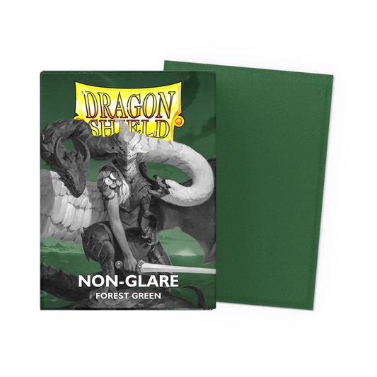 Dragon Shield: Matte Non-Glare Forest Green 100ct