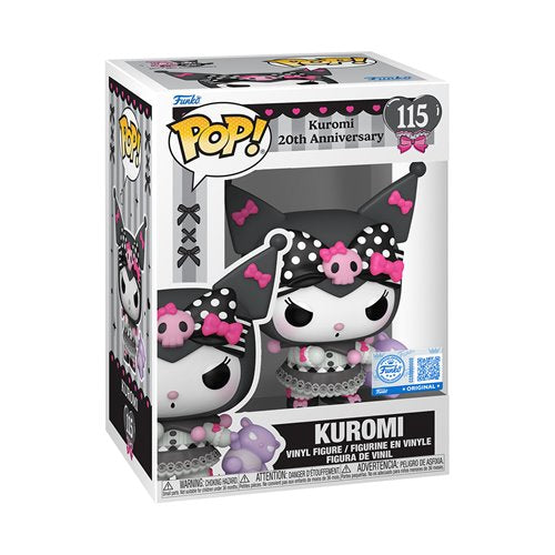 Hello Kitty and Friends Kuromi 20th Anniversary Kuromi with Cake Funko Pop! Vinyl Figure #108