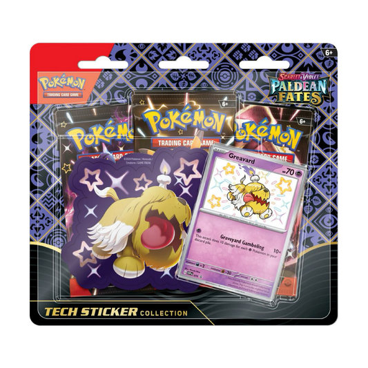 Pokémon TCG: Paldean Fates Tech Sticker Collection