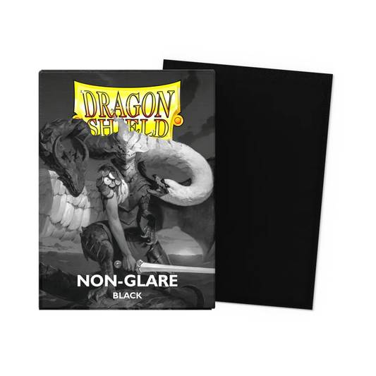 Dragon Shield: Matte Black Non-Glare 100ct