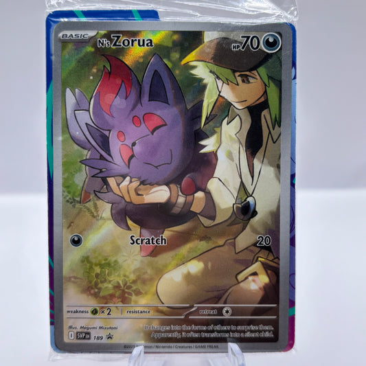 N’s Zorua - 189 - SV Sealed PR