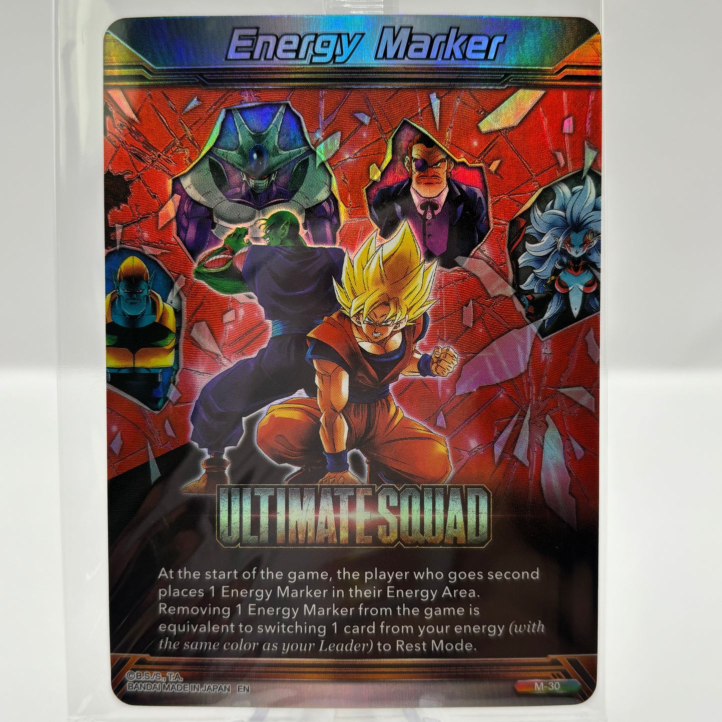 Energy Marker - Ultimate Squad M-30 - Fearsome Rivals Sealed PR Single Card