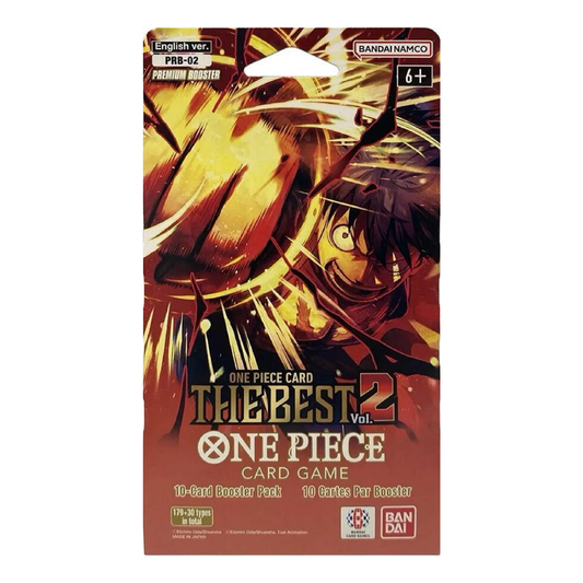 One Piece Card game: The Best Of One Piece Sleeved Booster Pack PRB02