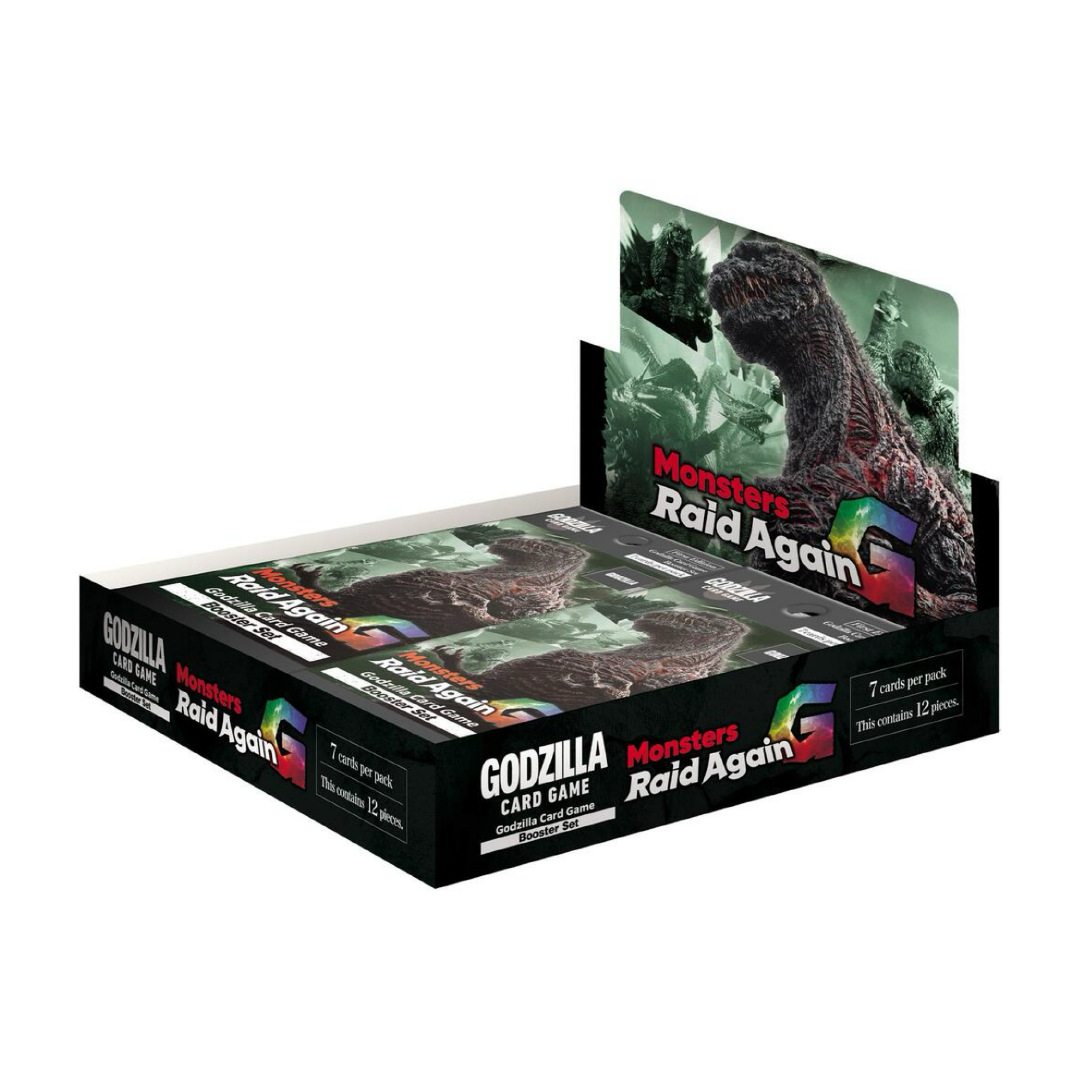 Godzilla Card Game: Monsters Raid Again Booster Box Set 2