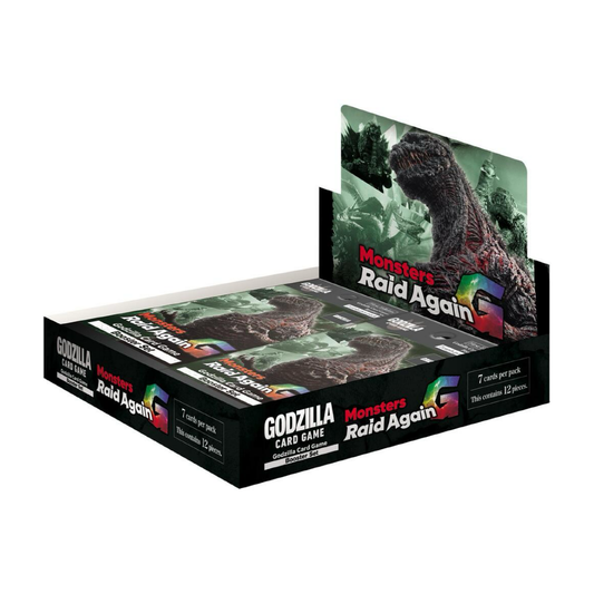 Godzilla Card Game: Monsters Raid Again Booster Box Set 2