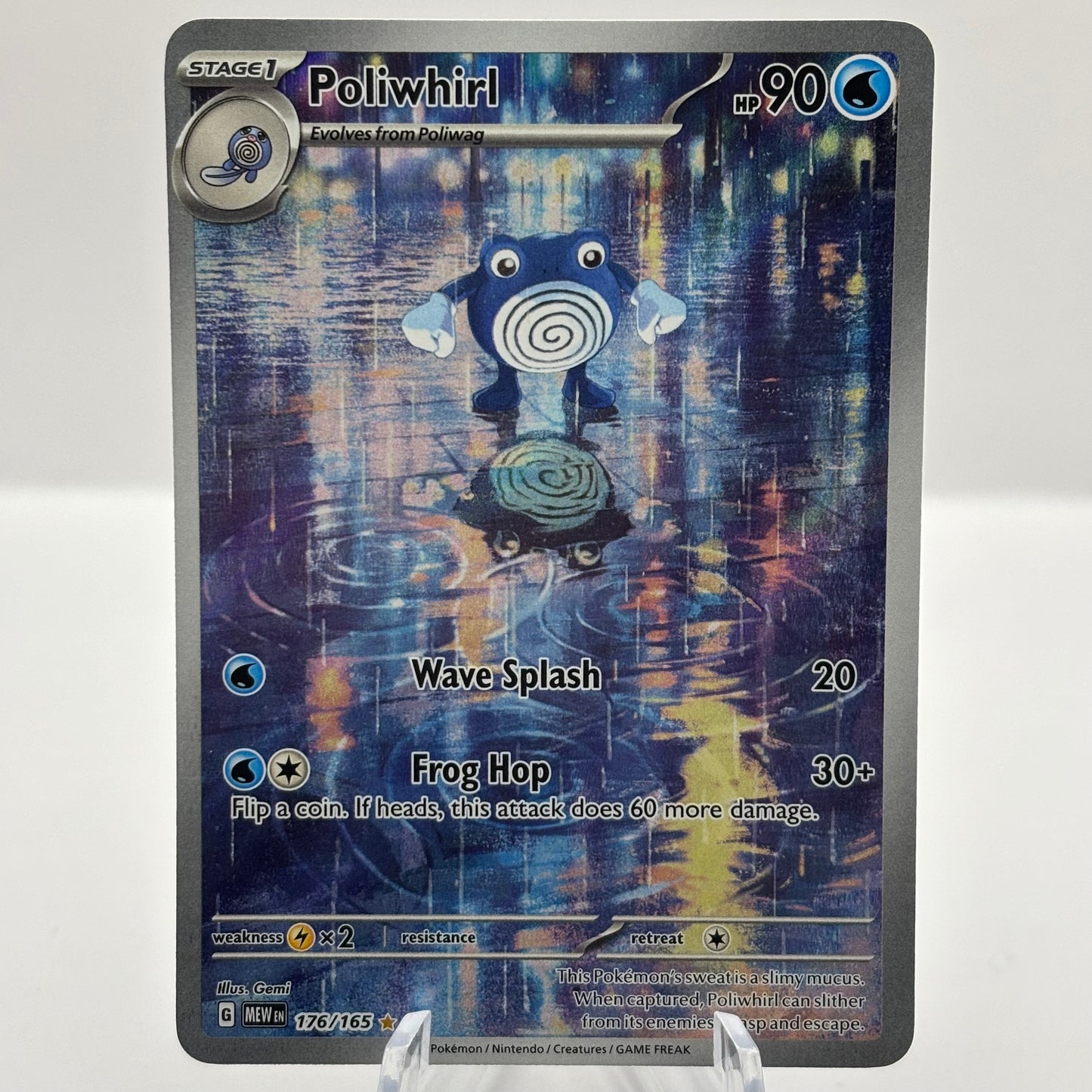 Poliwhirl - 176/165 - SV: Scarlet & Violet 151 Single Card