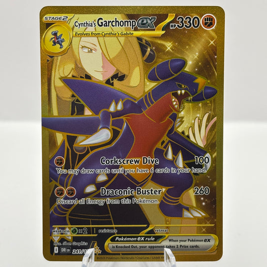 Cynthia's Garchomp ex - 241/182 Single Card