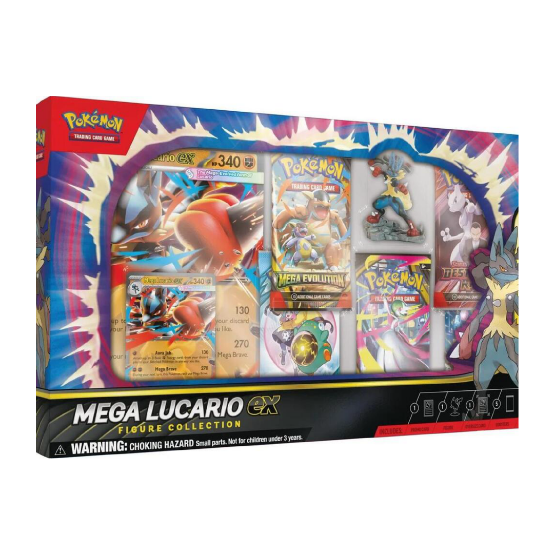 Pokémon TCG: Mega Lucario ex Figure Collection
