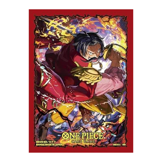 One Piece Card Game: Official Sleeves Set 12 Gold.D.Roger
