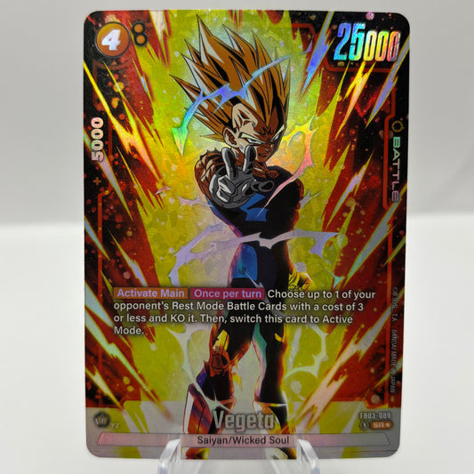 Vegeta - FB03-089 (Alternate Art) - Raging Roar Single Card