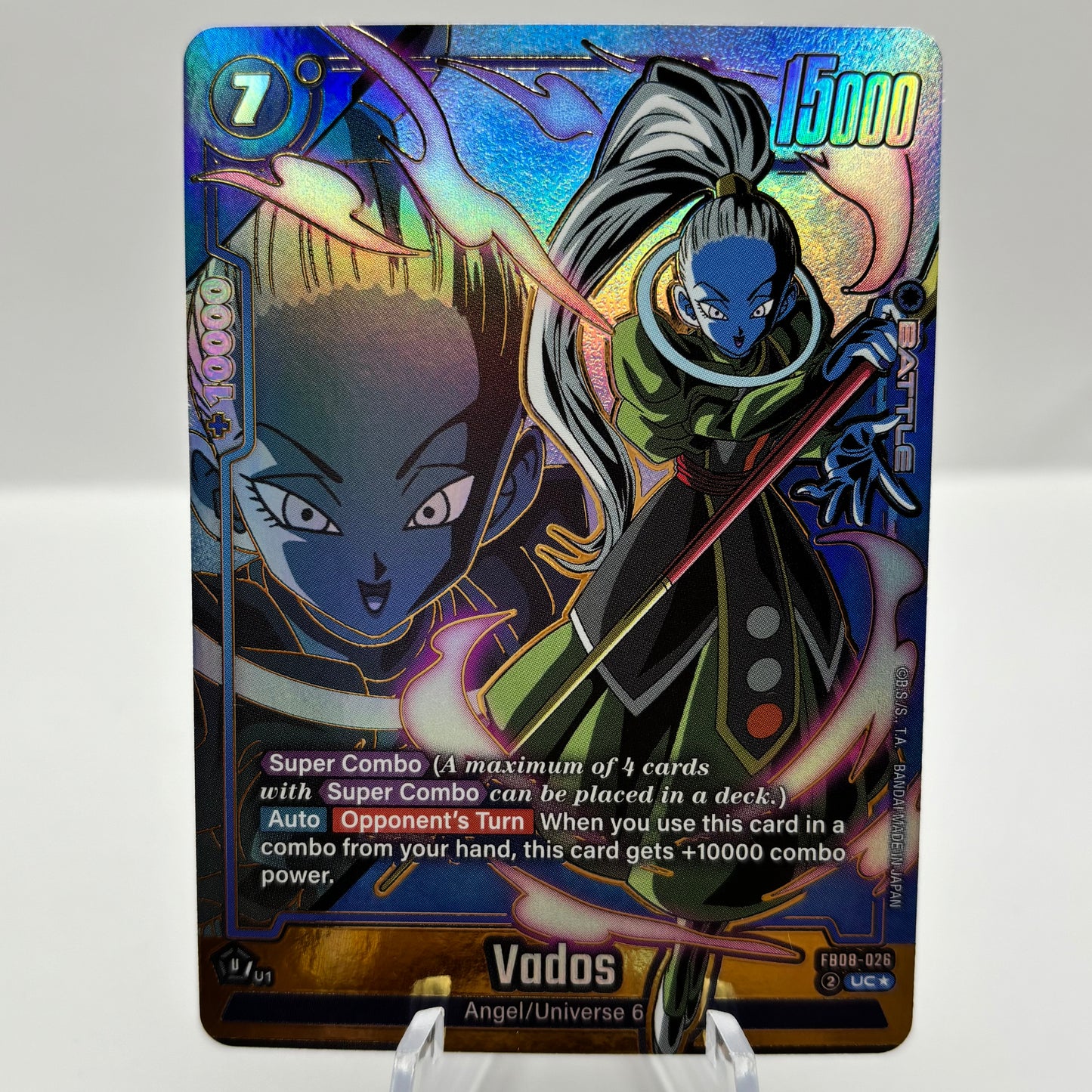 Vados (Alternate Art) - Saiyan's Pride Single Card