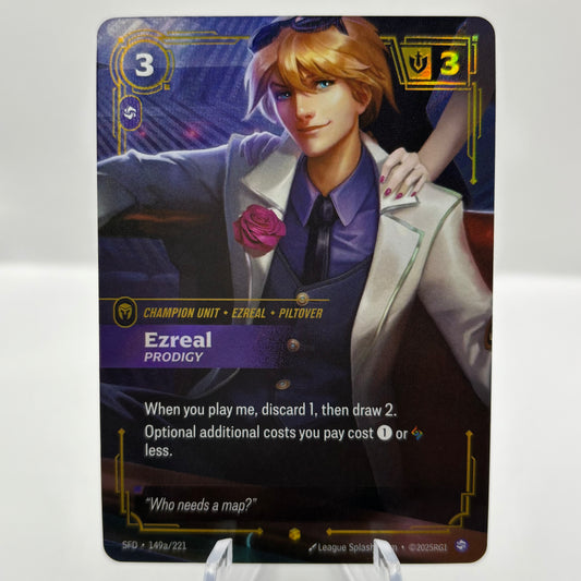 Ezreal - Prodigy (Alternate Art) - Spiritforged Single Card