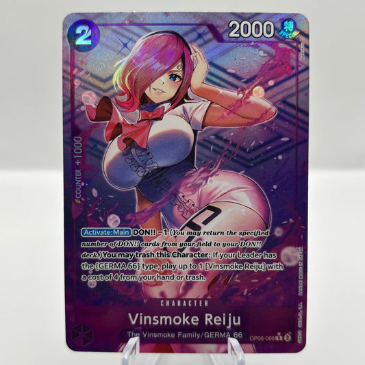 Vinsmoke Reiju (OP06-068) (Full Art) - Premium Booster -The Best Single Card