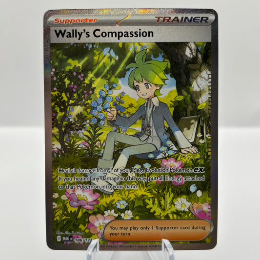 Wally's Compassion - 186/132 - ME01: Mega Evolution Single Card