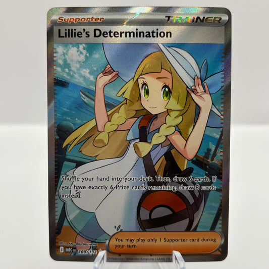 Lillie's Determination - 169/132 - ME01: Mega Evolution Single Card