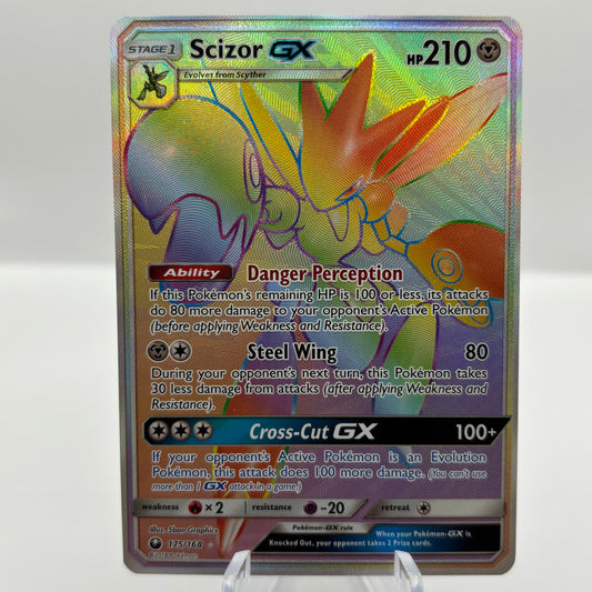 Scizor GX (Secret) - SM - Celestial Storm *Light Play* Single Card