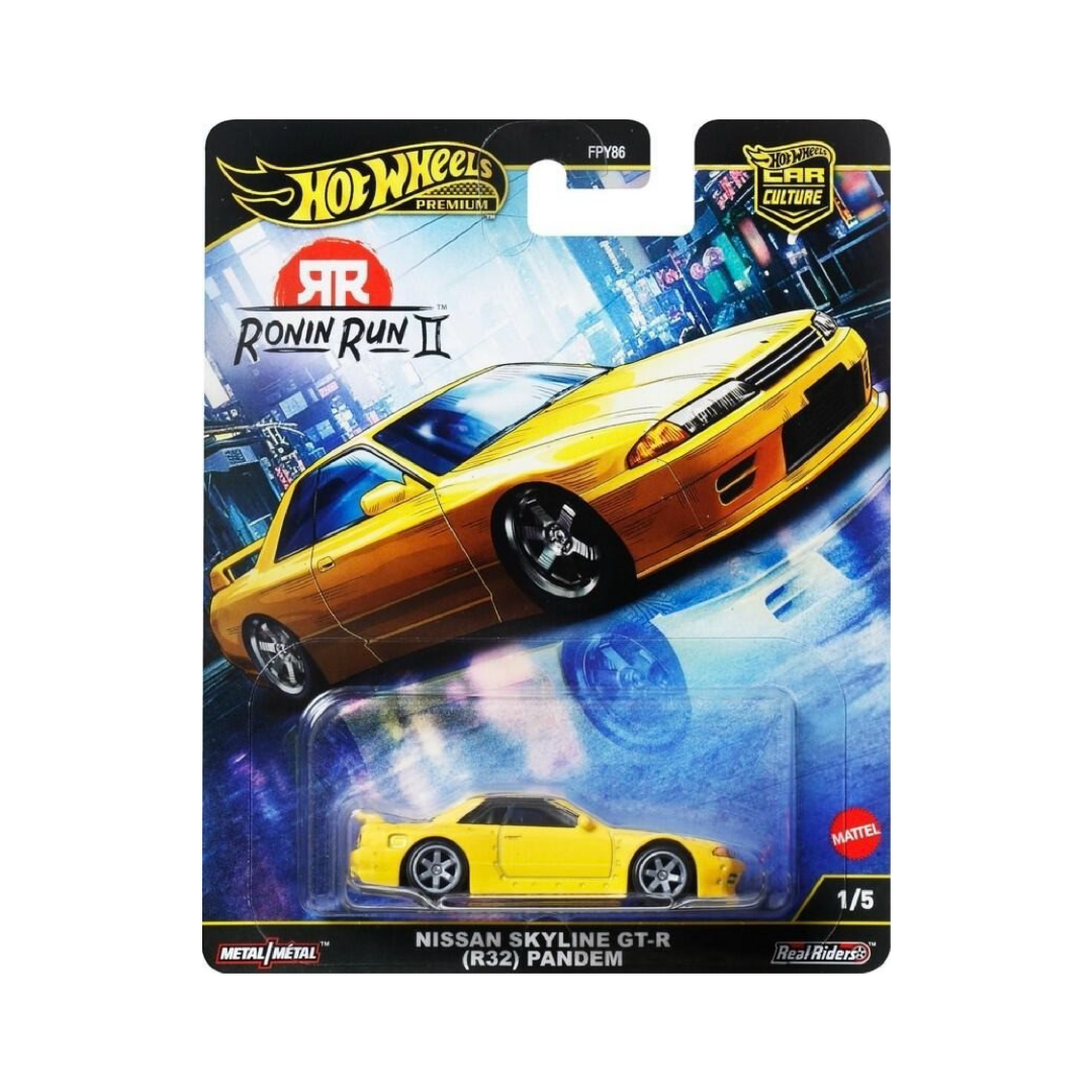 Hot Wheels Car Culture Ronin Run II Nissan Skyline GT-R (R32) Pandem