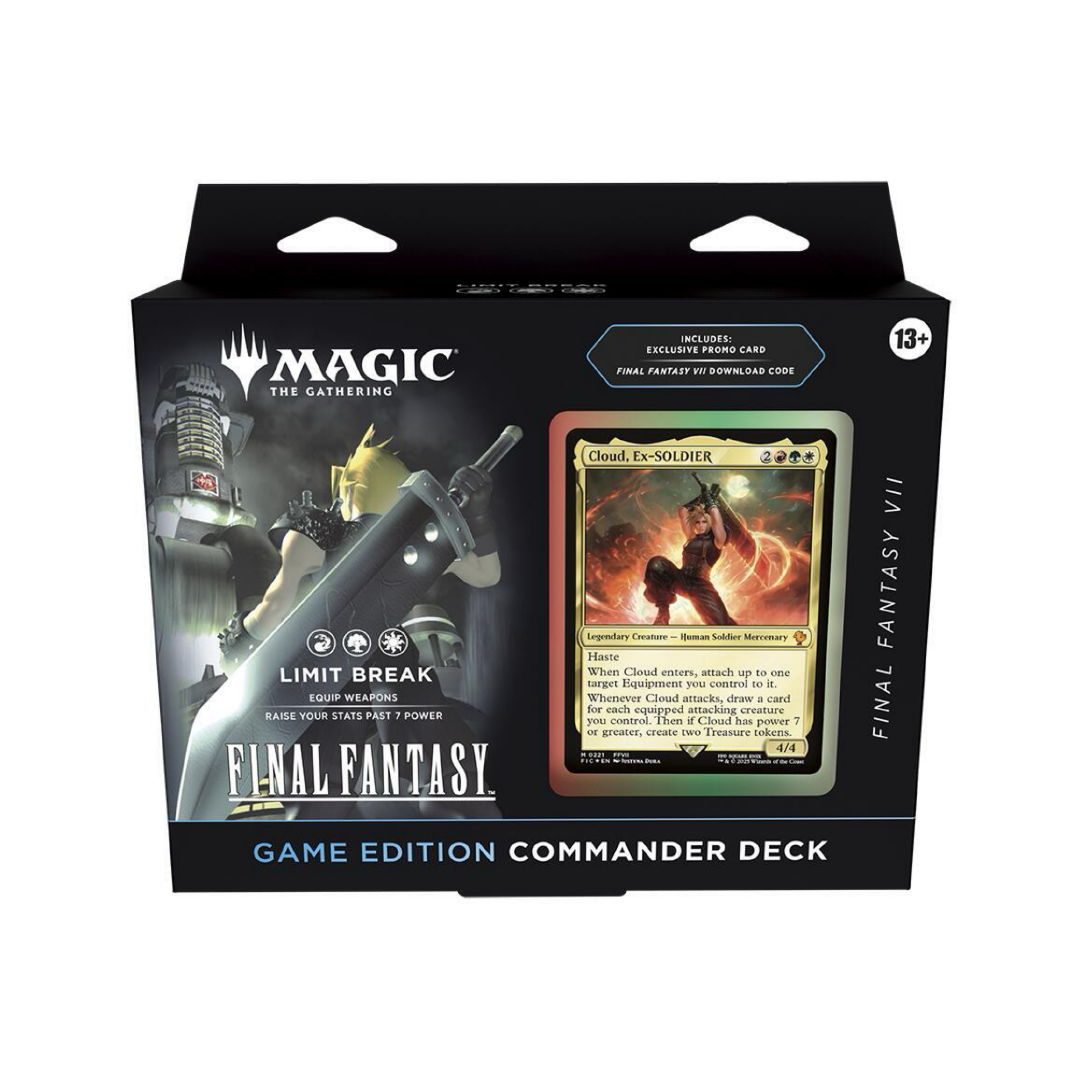 Magic The Gathering: Final Fantasy VII Limit Break Game Edition Commander Deck