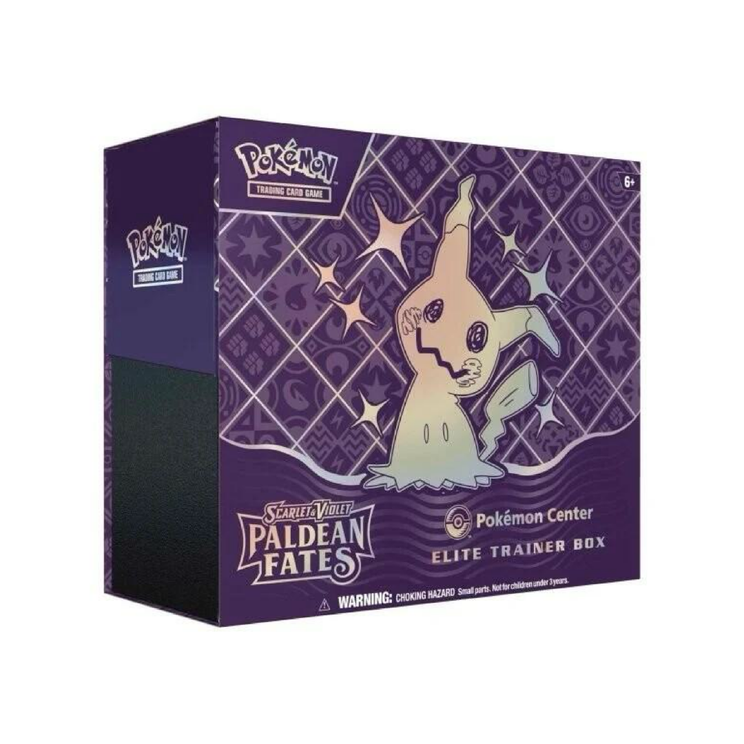 Pokémon TCG: Paldean Fates Elite Trainer Box Pokemon Center Exclusive
