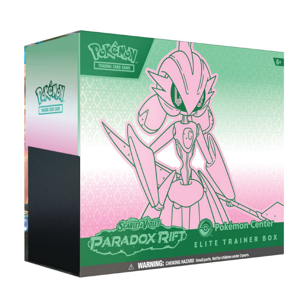 Pokémon TCG: Scarlet & Violet Paradox Rift Elite Trainer Box Pokemon Center Exclusive