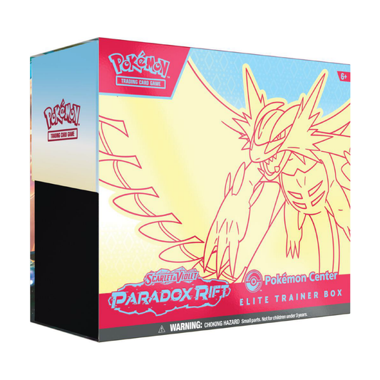 Pokémon TCG: Scarlet & Violet Paradox Rift Elite Trainer Box Pokemon Center Exclusive