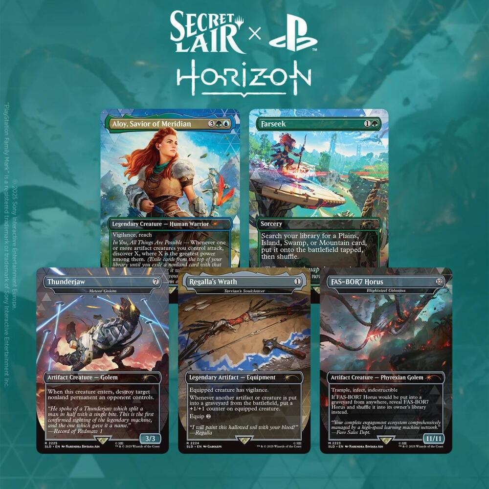 Magic The Gathering: Secret Lair x Horizon Into The Forbidden West Non-Foil