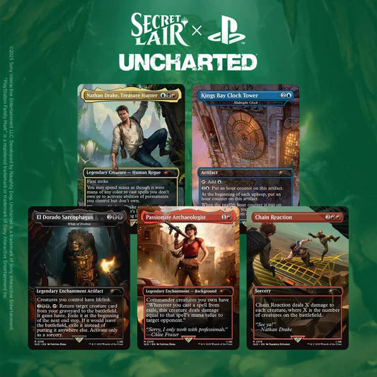 Magic The Gathering: Secret Lair x Uncharted Non-Foil